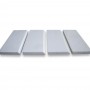 Thassos White Marble Baseboard Trim Molding 5x12 Polished